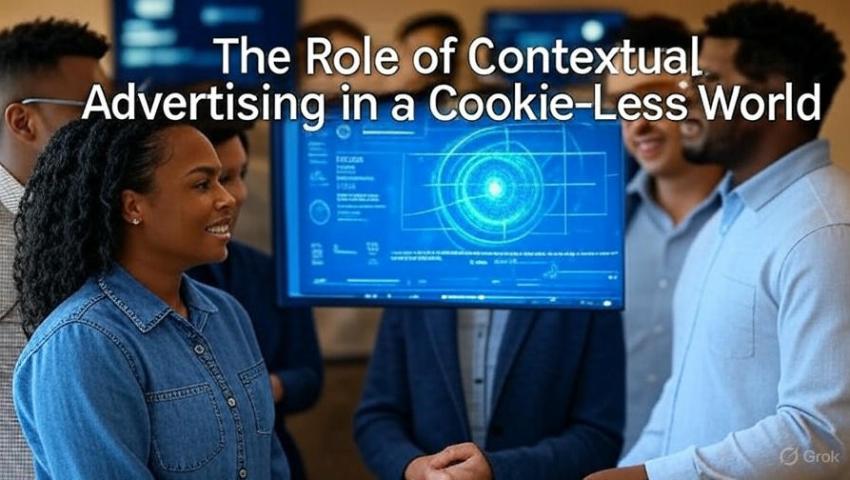The Role of Contextual Advertising in a Cookie-Less World