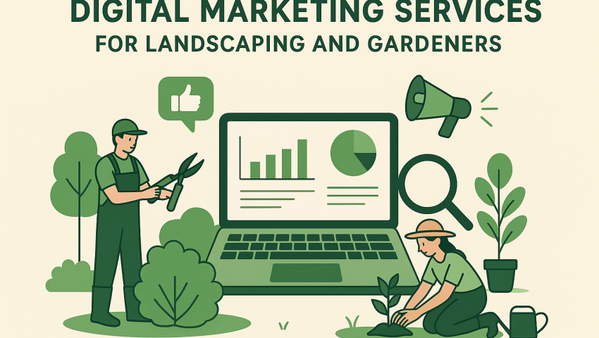 Digital Marketing Services for Landscaping and Gardeners