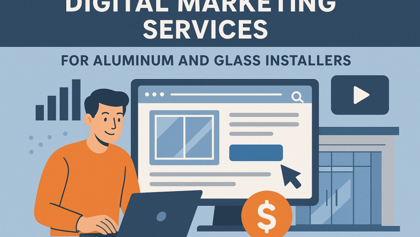 Digital Marketing Services for Aluminum and Glass Installers