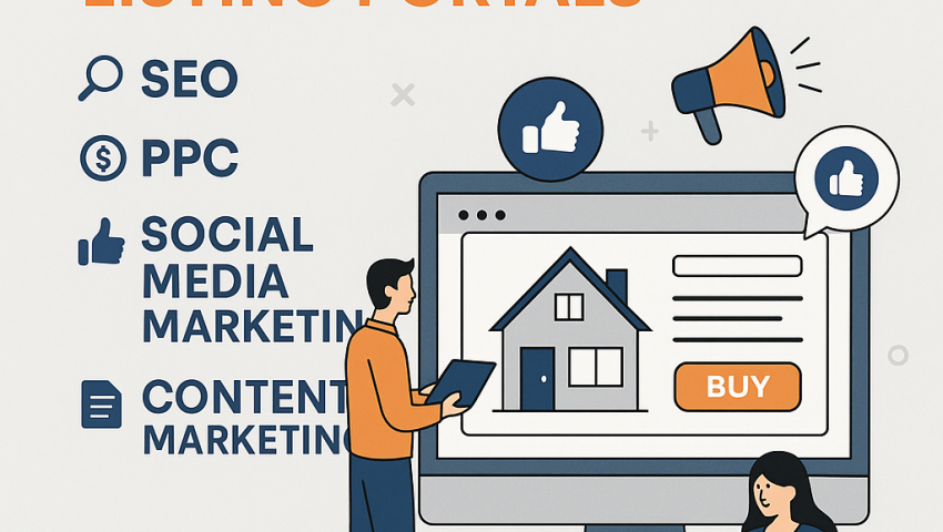 Digital Marketing Services for Property Listing Portals