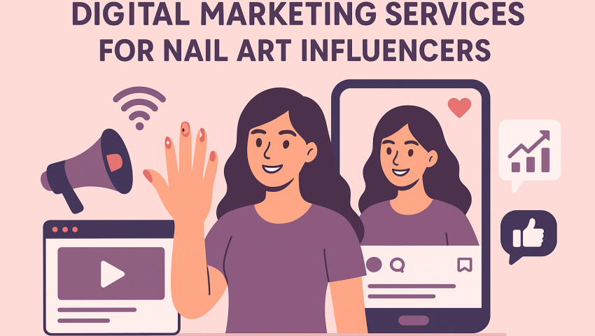 Digital Marketing Services for Nail Art Influencers