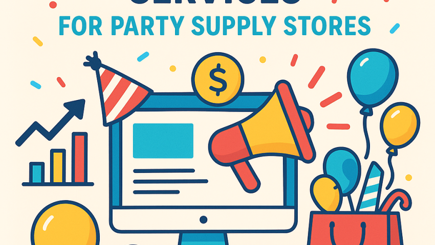 Digital Marketing Services for Party Supply Stores