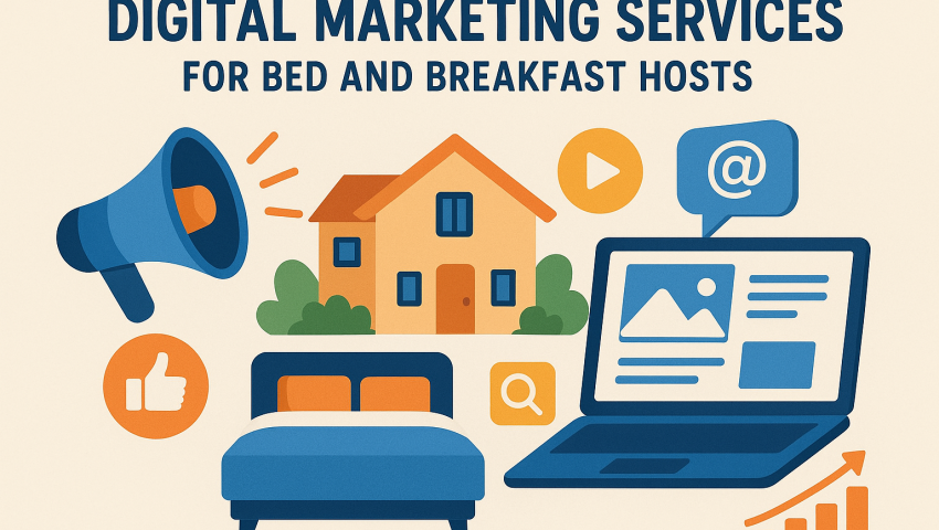 Digital Marketing Services for Bed and Breakfast Hosts