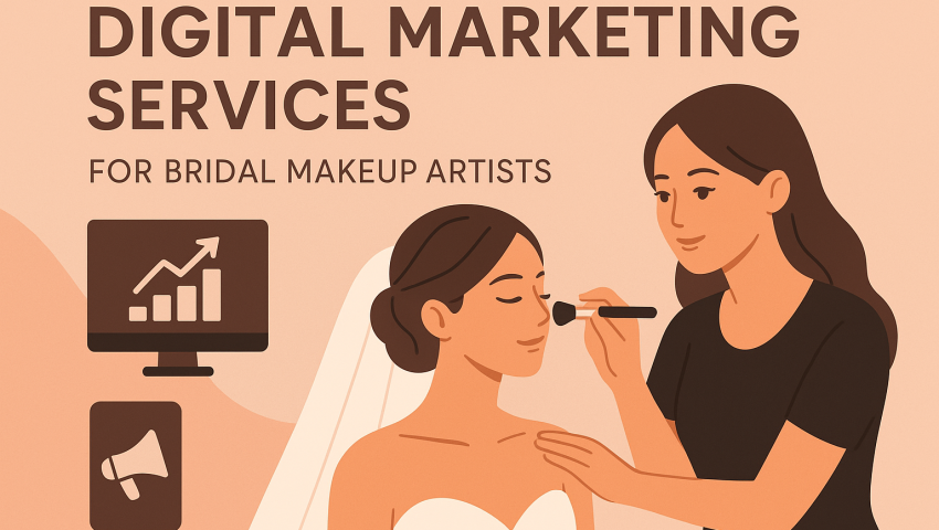 Digital Marketing Services for Bridal Makeup Artists
